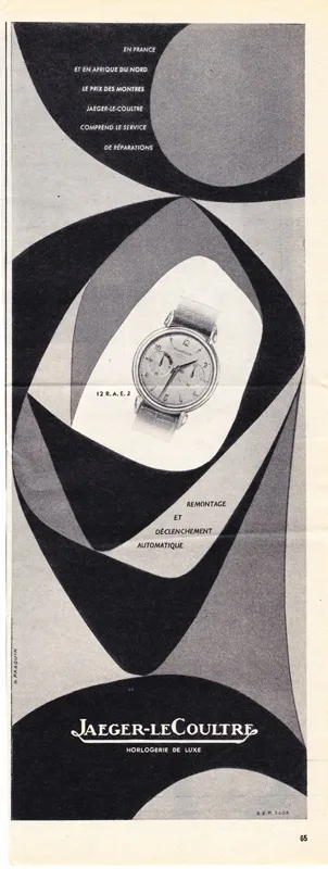 Vintage Jaeger-LeCoultre Futurematic advertisement 15