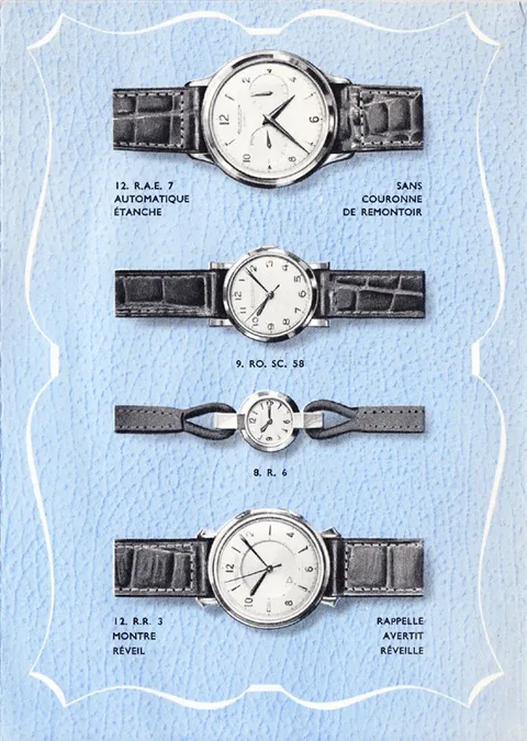 Vintage Jaeger-LeCoultre Futurematic advertisement 19